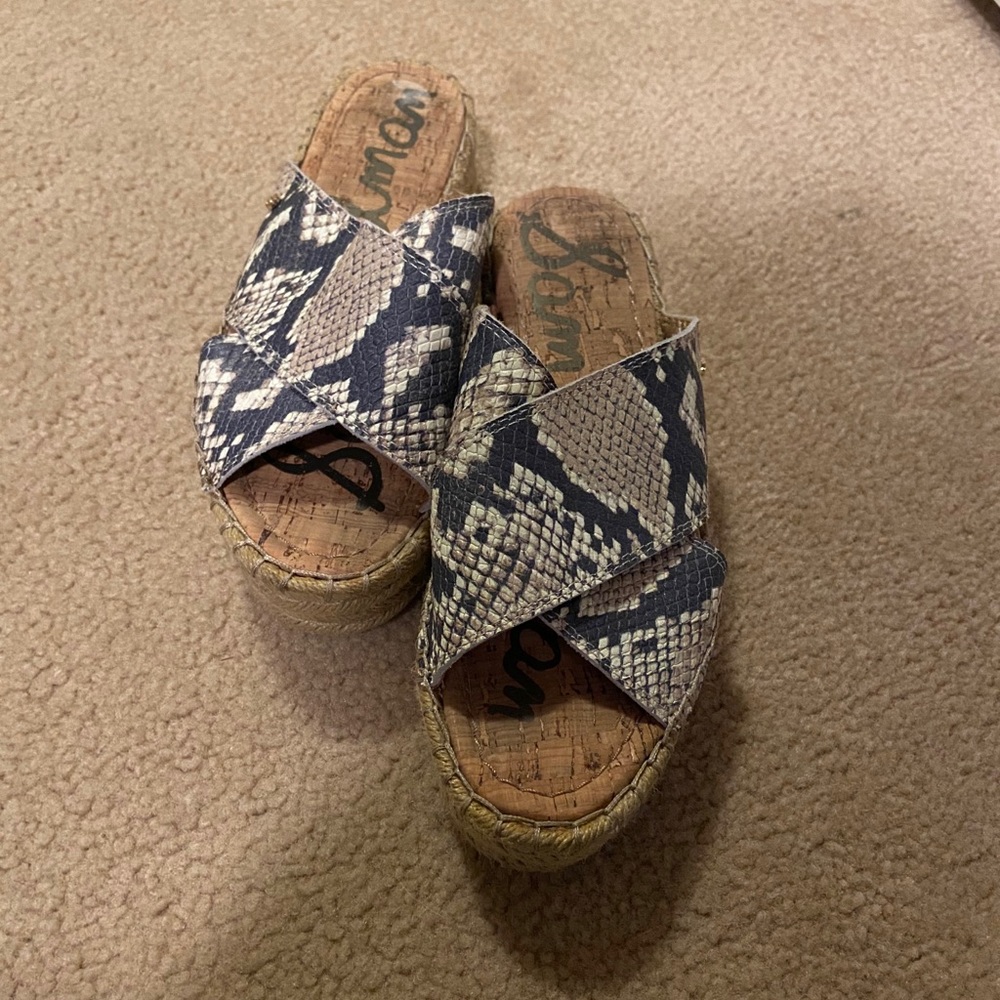Sam Edelman Platform Espadrille Sandal